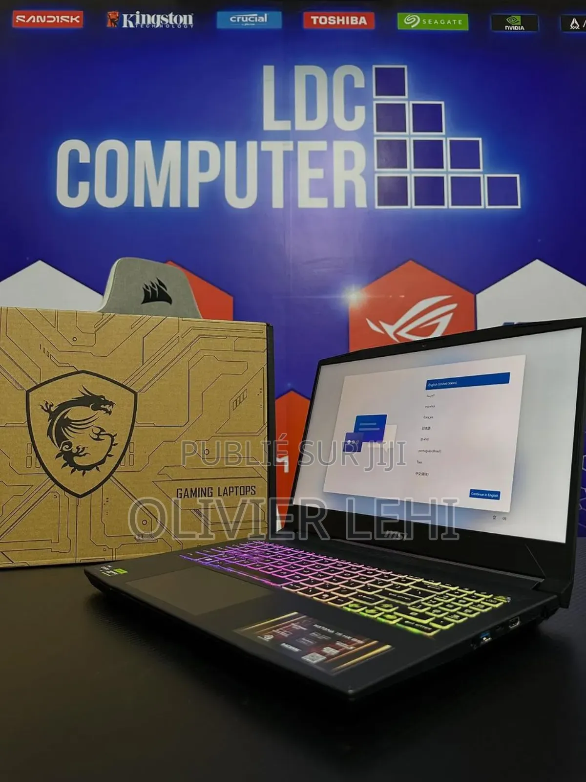 Neuf Ordinateur Portable MSI Katana 15 32GB Intel Core I9 SSD 1T