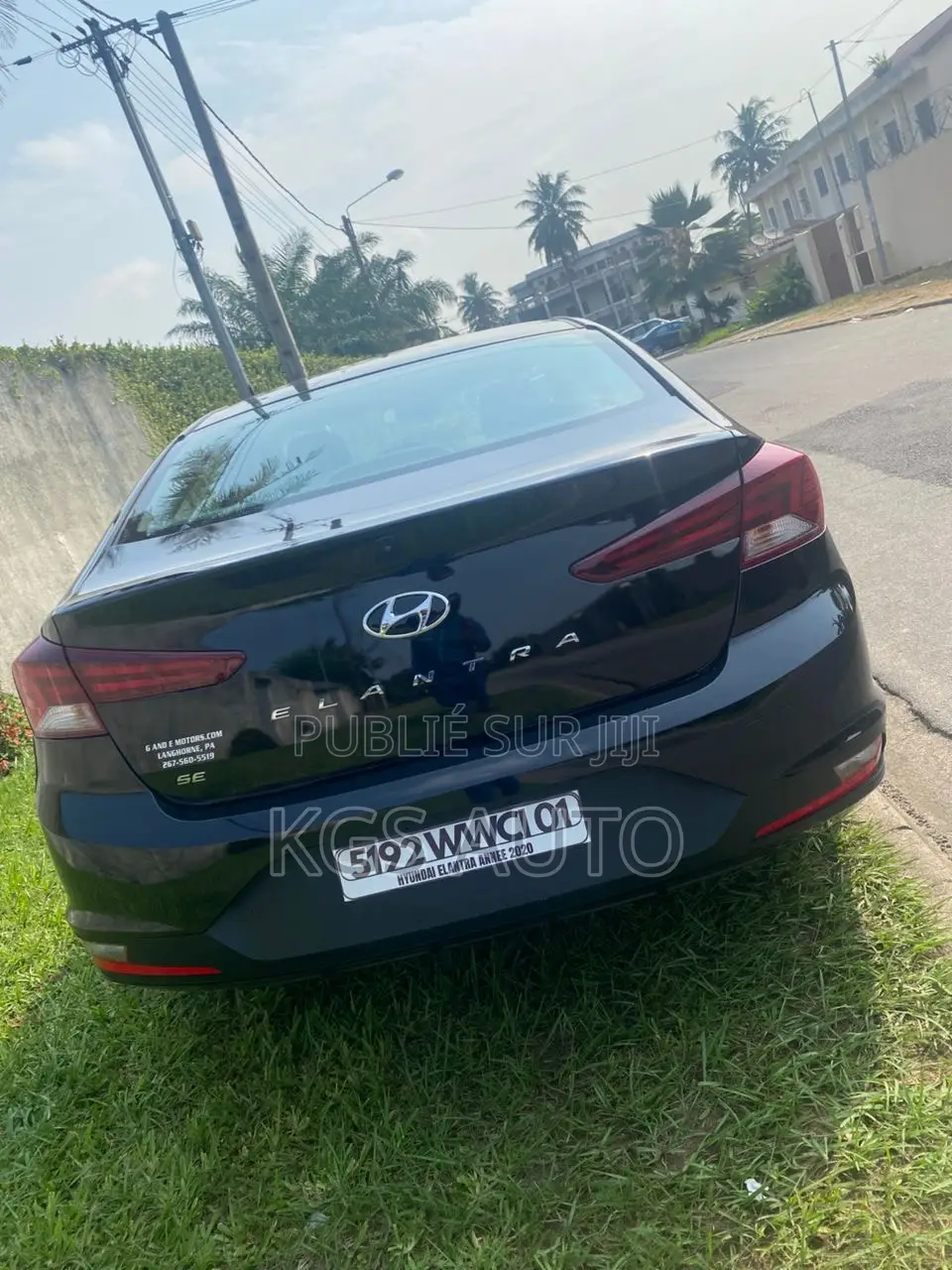 Hyundai Elantra SE 2020 Noir Mat