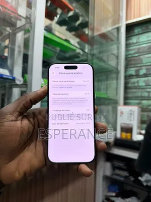 Apple iPhone 16 Pro 128 GB Noir