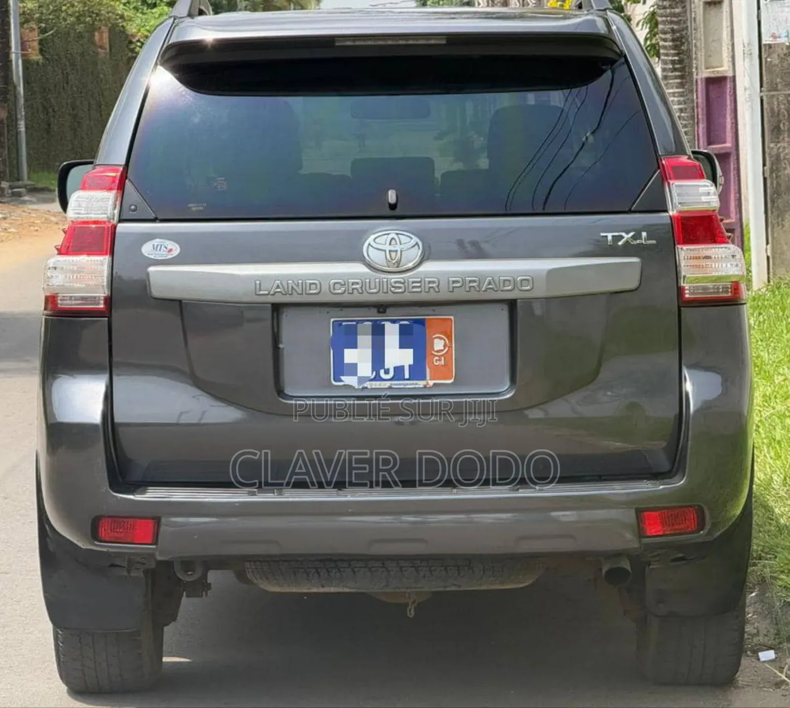 Toyota Land Cruiser Prado 2015 Gris