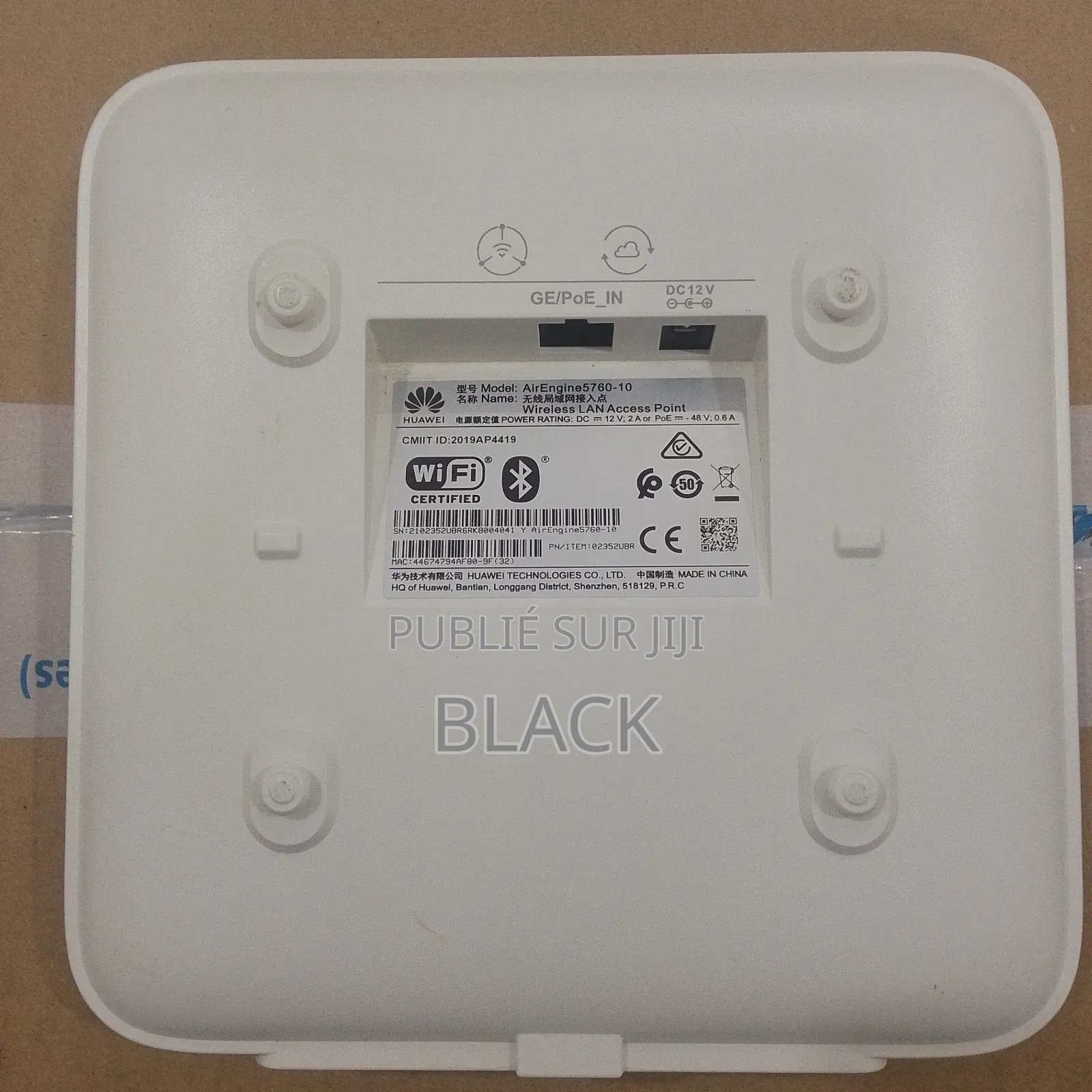 Point D'accès Wifi 6 Huawei Air Engine 5760-10 - État : Neuf