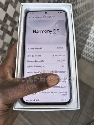 Neuf Huawei P60 Pro 256 GB Noir