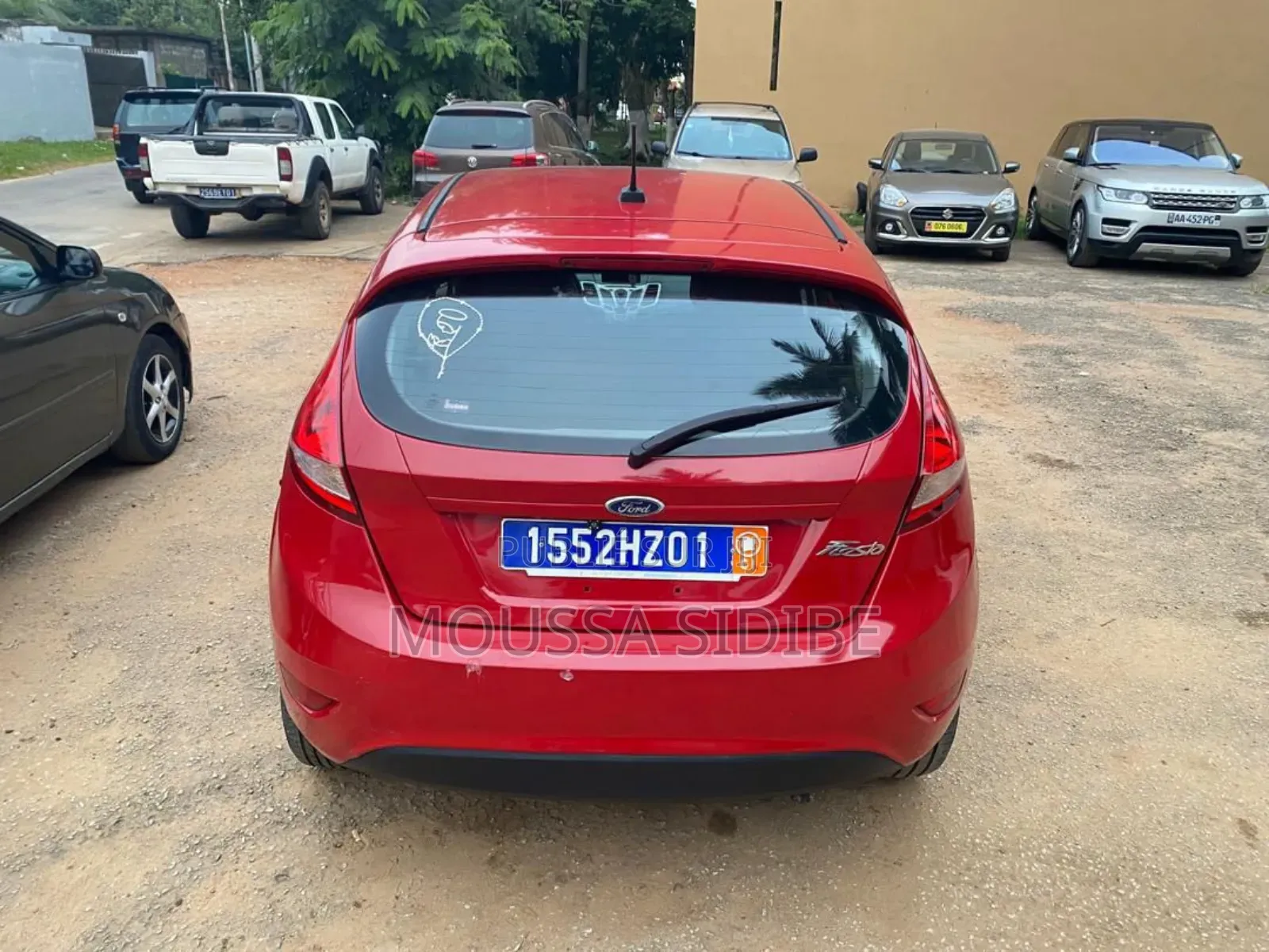 Ford Fiesta S 4dr Hatchback (1.6L 4cyl 5M) 2015 Rouge