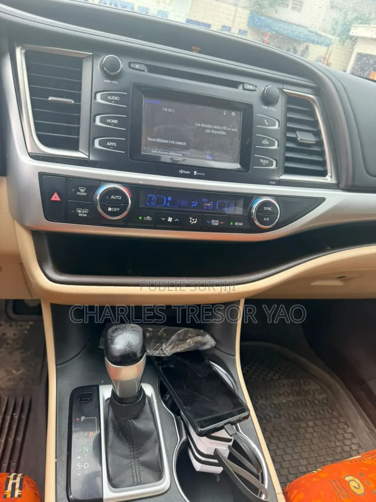 Toyota Highlander 2016 Gris