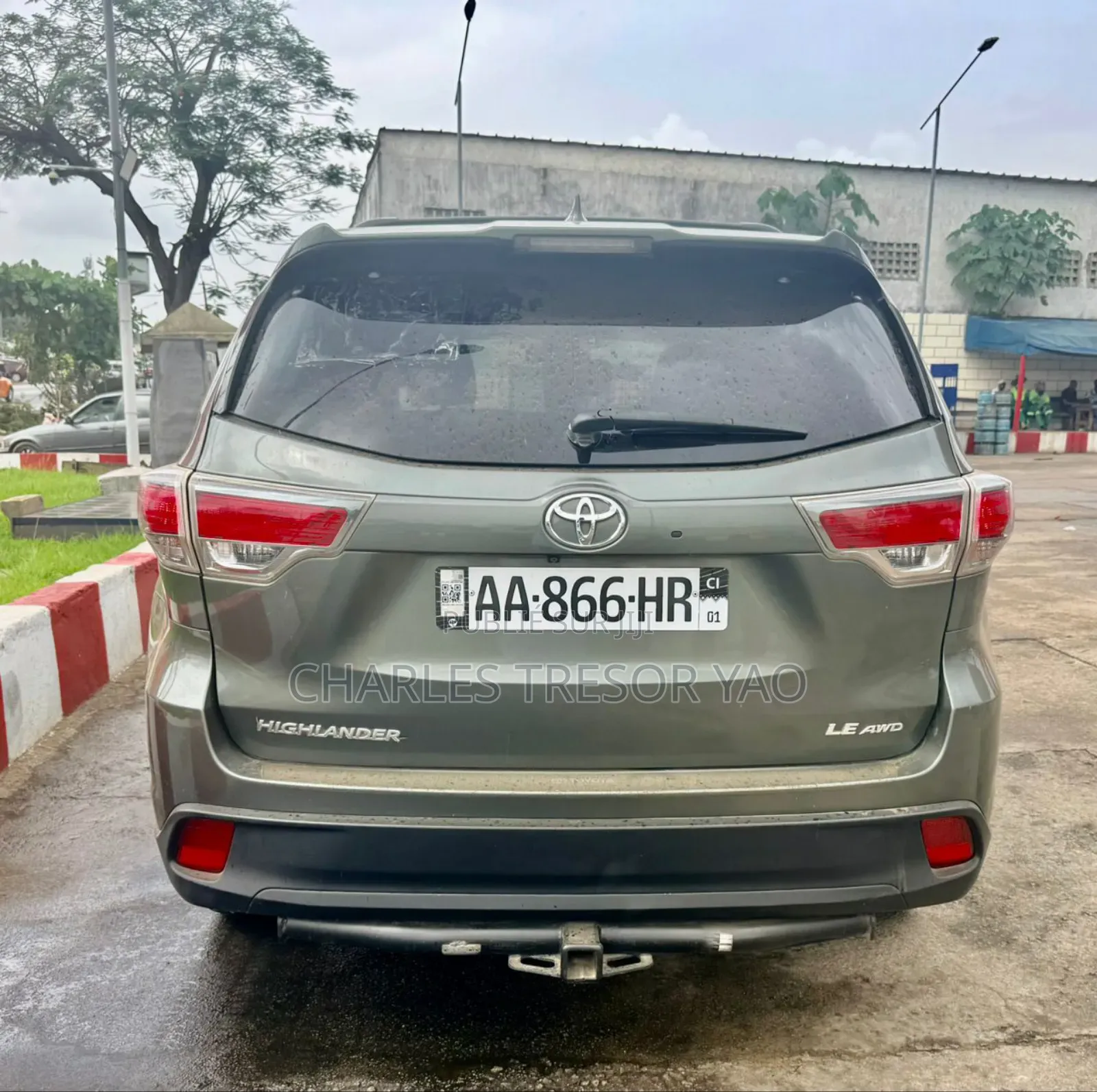 Toyota Highlander 2016 Gris