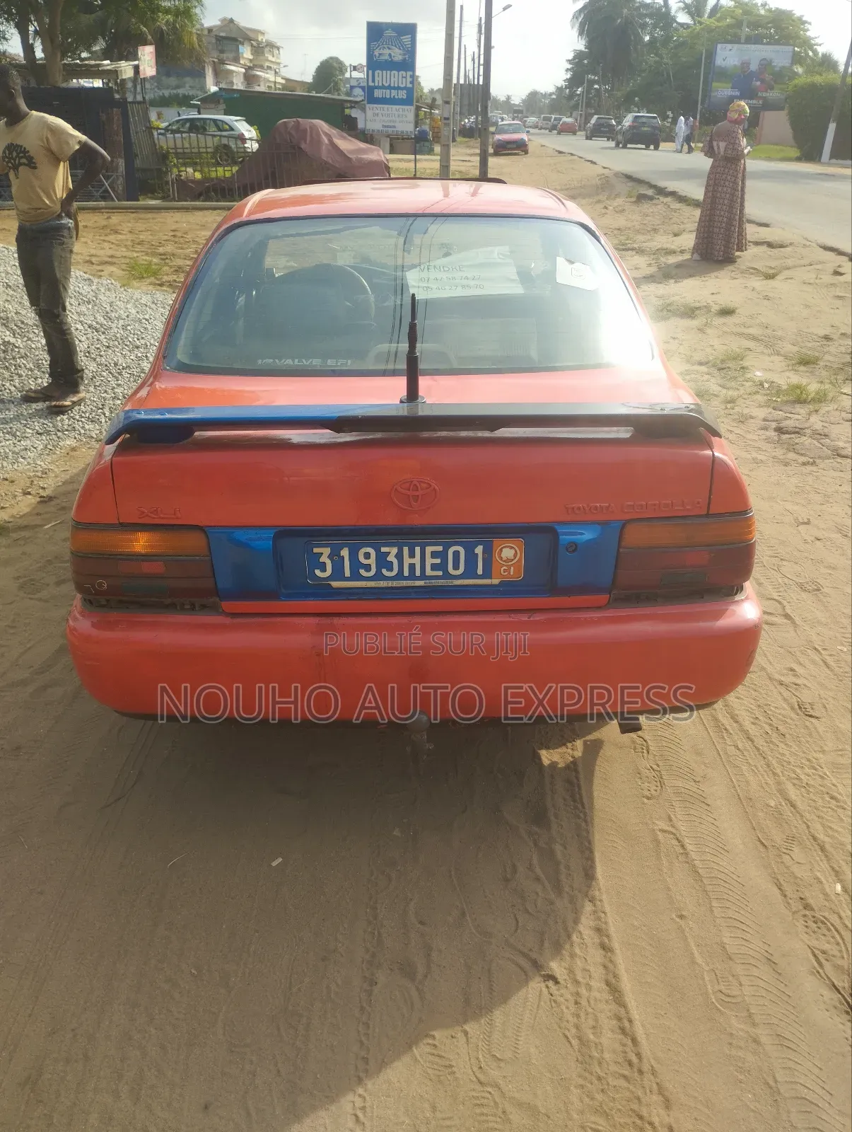 Toyota Corolla 2002 Orange