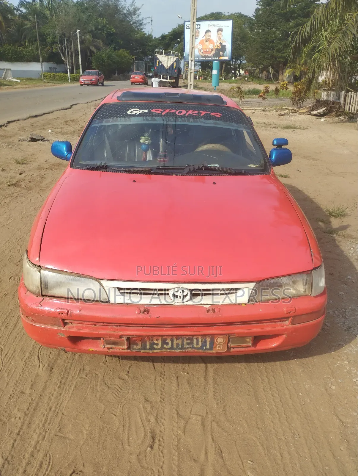Toyota Corolla 2002 Orange