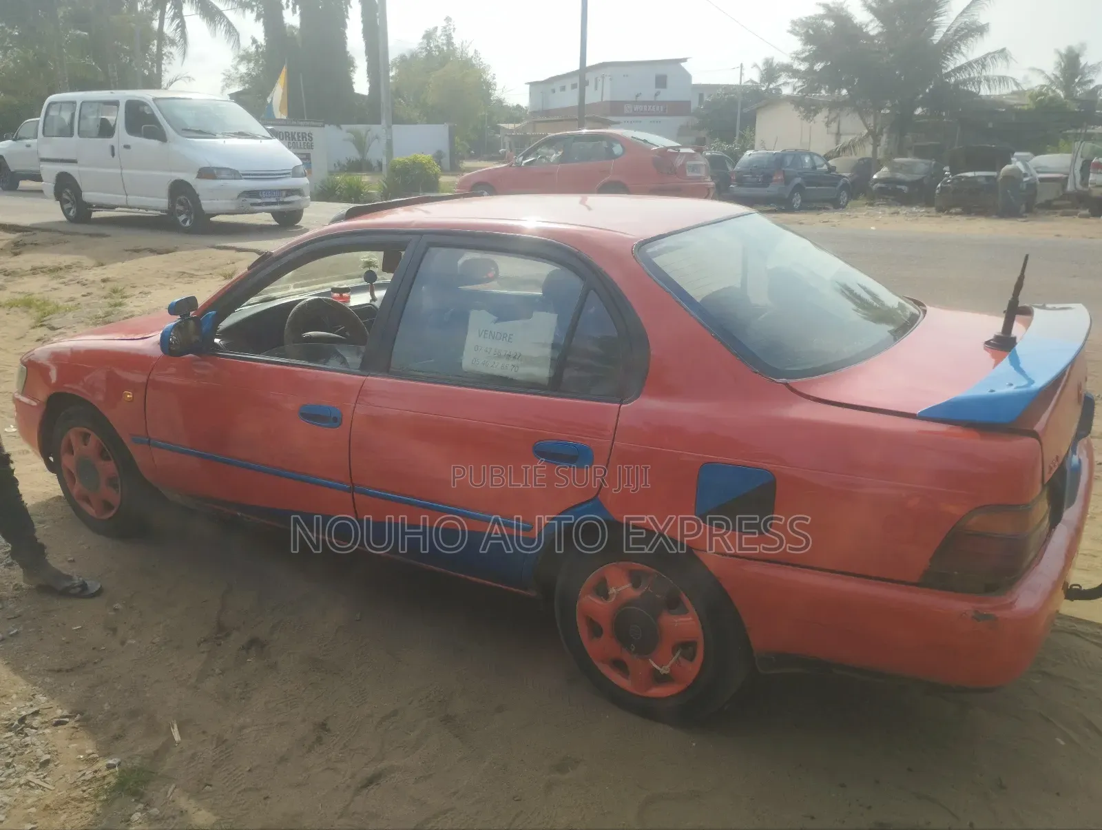 Toyota Corolla 2002 Orange