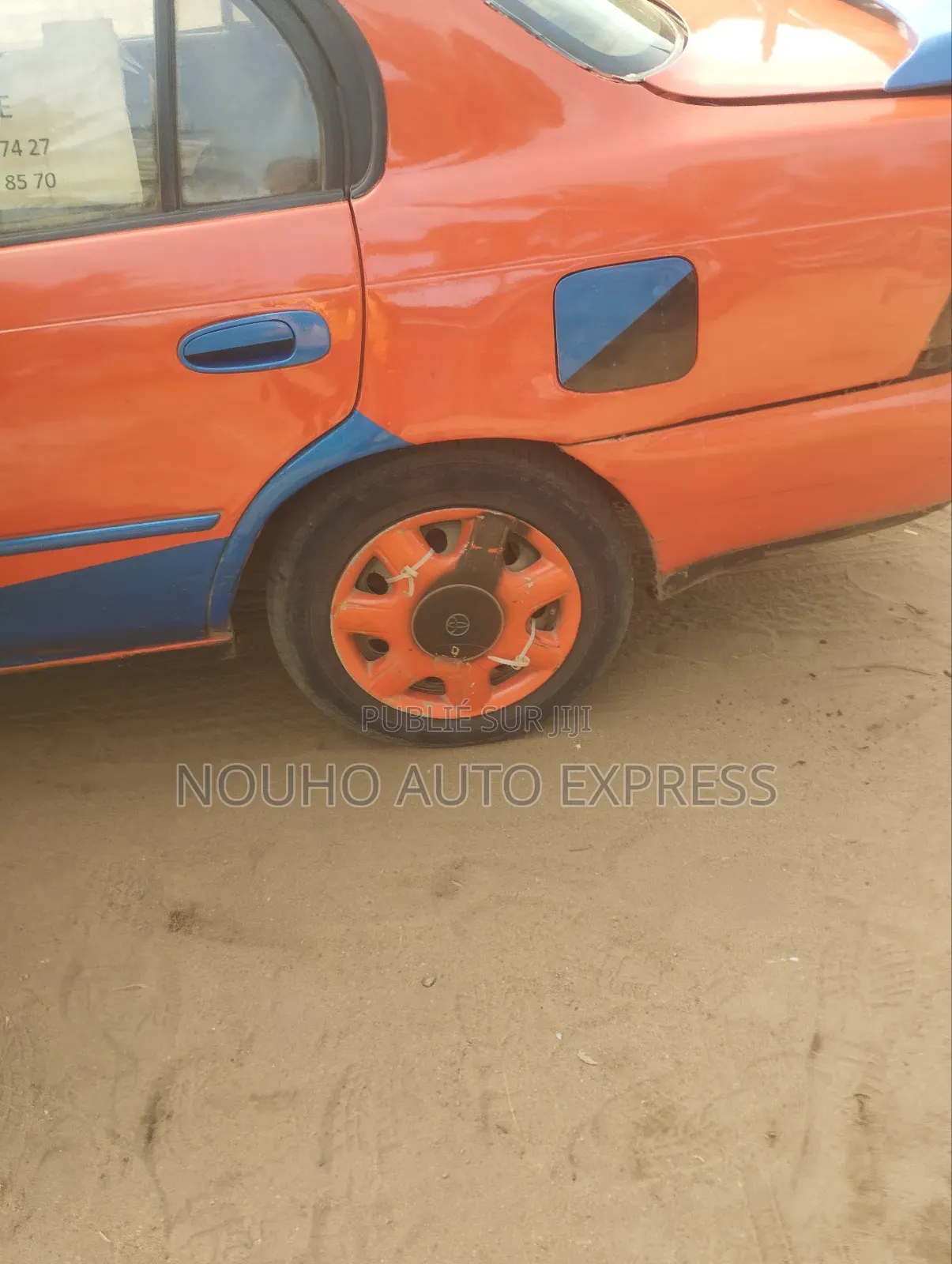 Toyota Corolla 2002 Orange