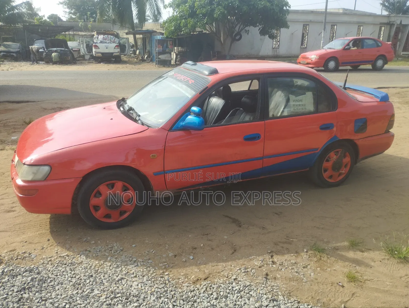 Toyota Corolla 2002 Orange