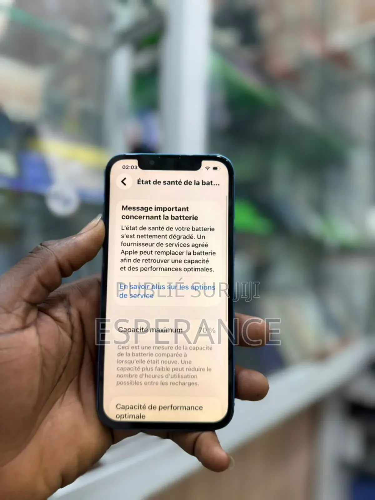 Apple iPhone 13 128 GB Bleu