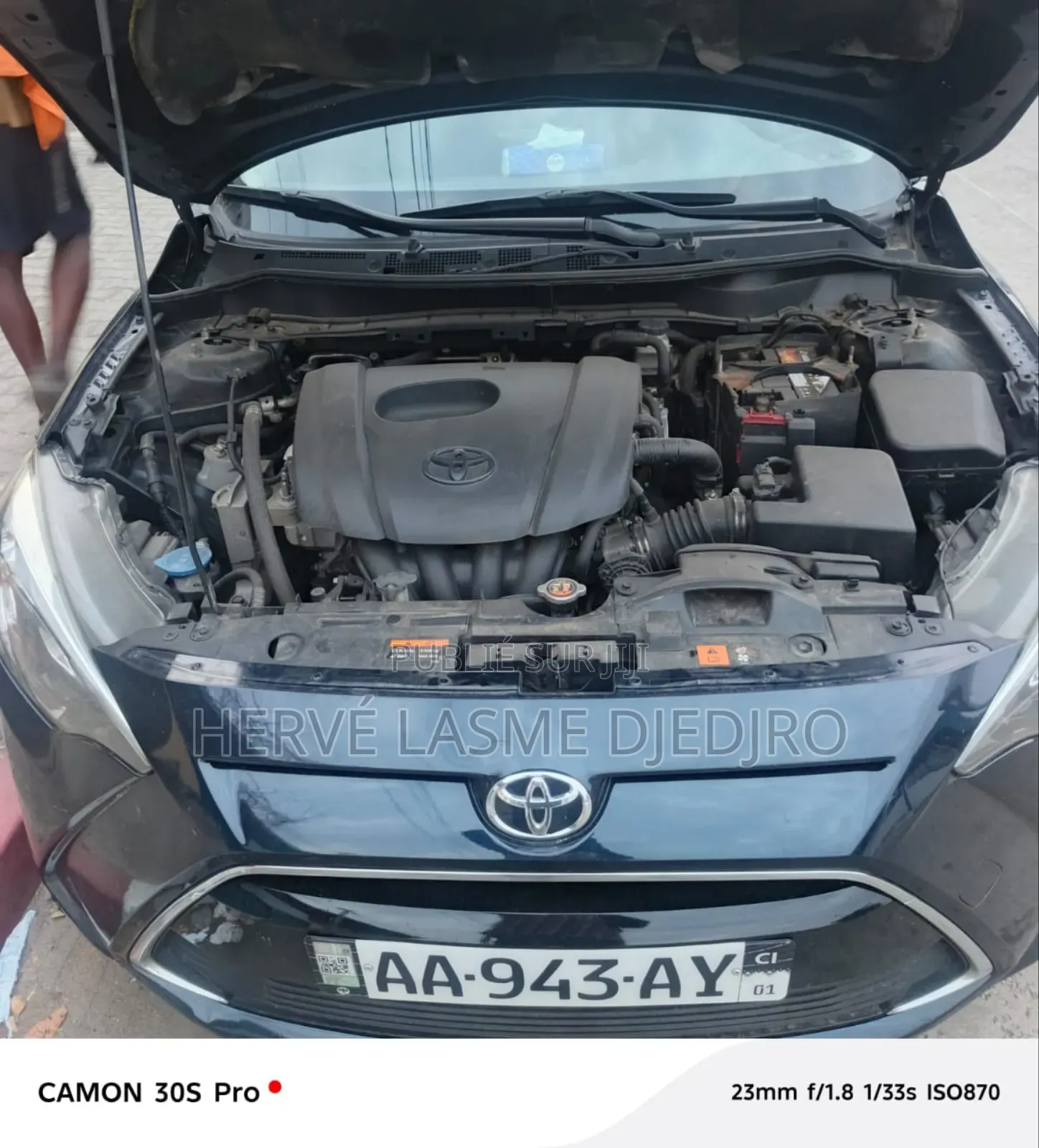 Toyota Yaris iA 1.5 FWD 2018 Noir