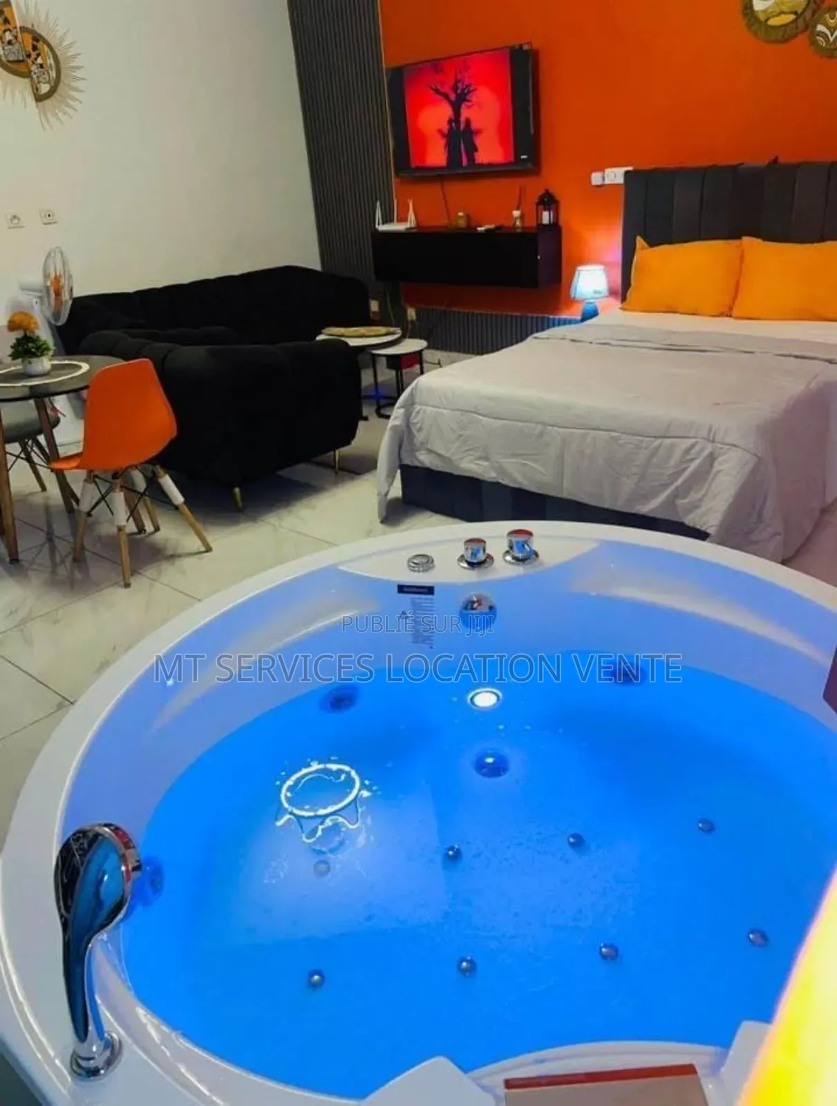 Furnished 1chbre Appartement dans Yopougon à Louer