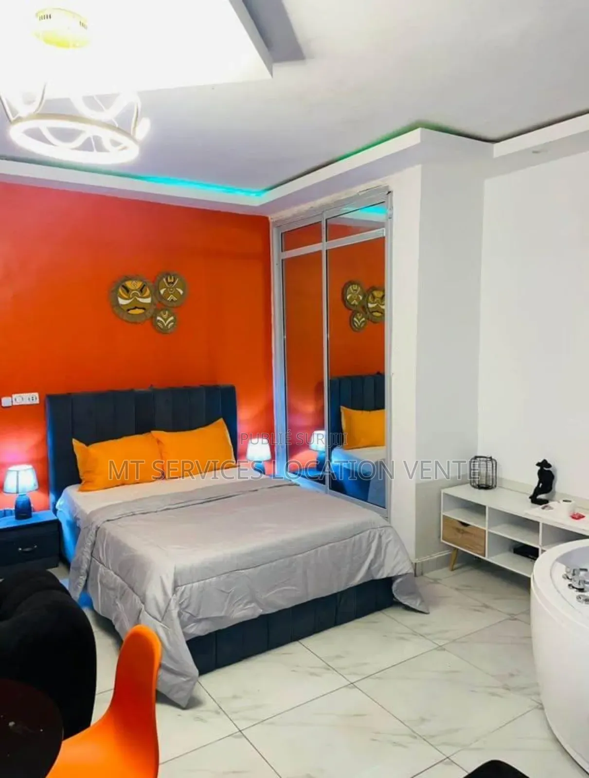 Furnished 1chbre Appartement dans Yopougon à Louer