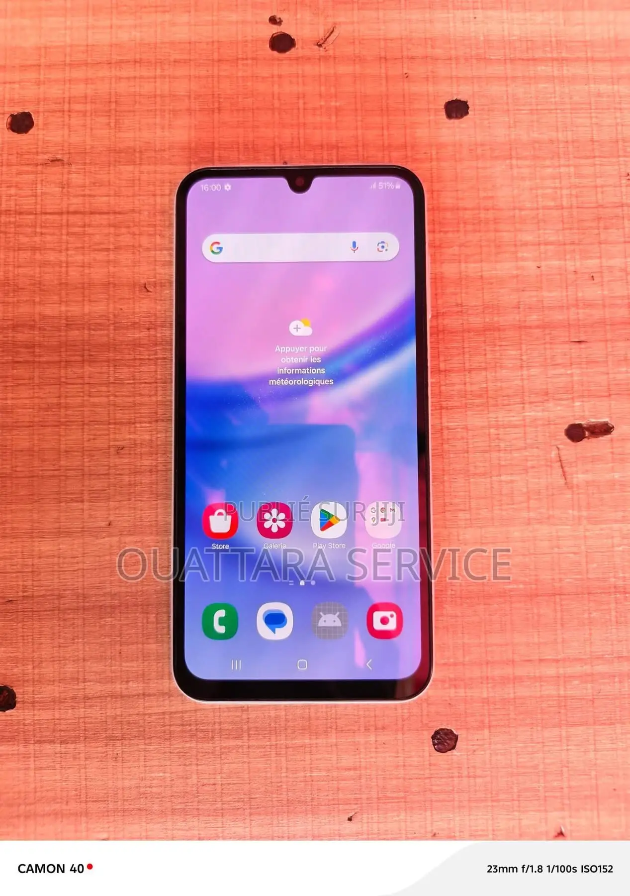 Samsung Galaxy A15 128 GB Blanc