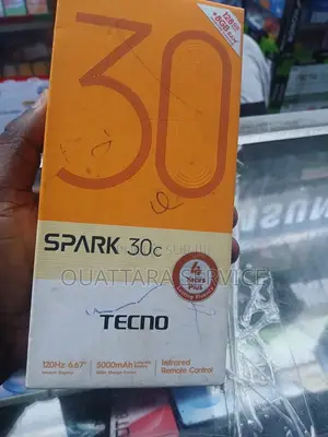 Nouveau Tecno Spark 30C 128 GB Noir