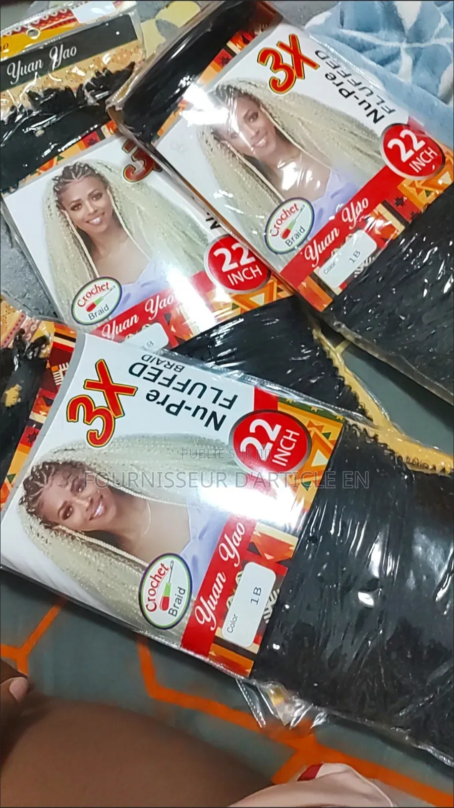 Ensemble De Trois Tresses Au Crochet À Partir De 50