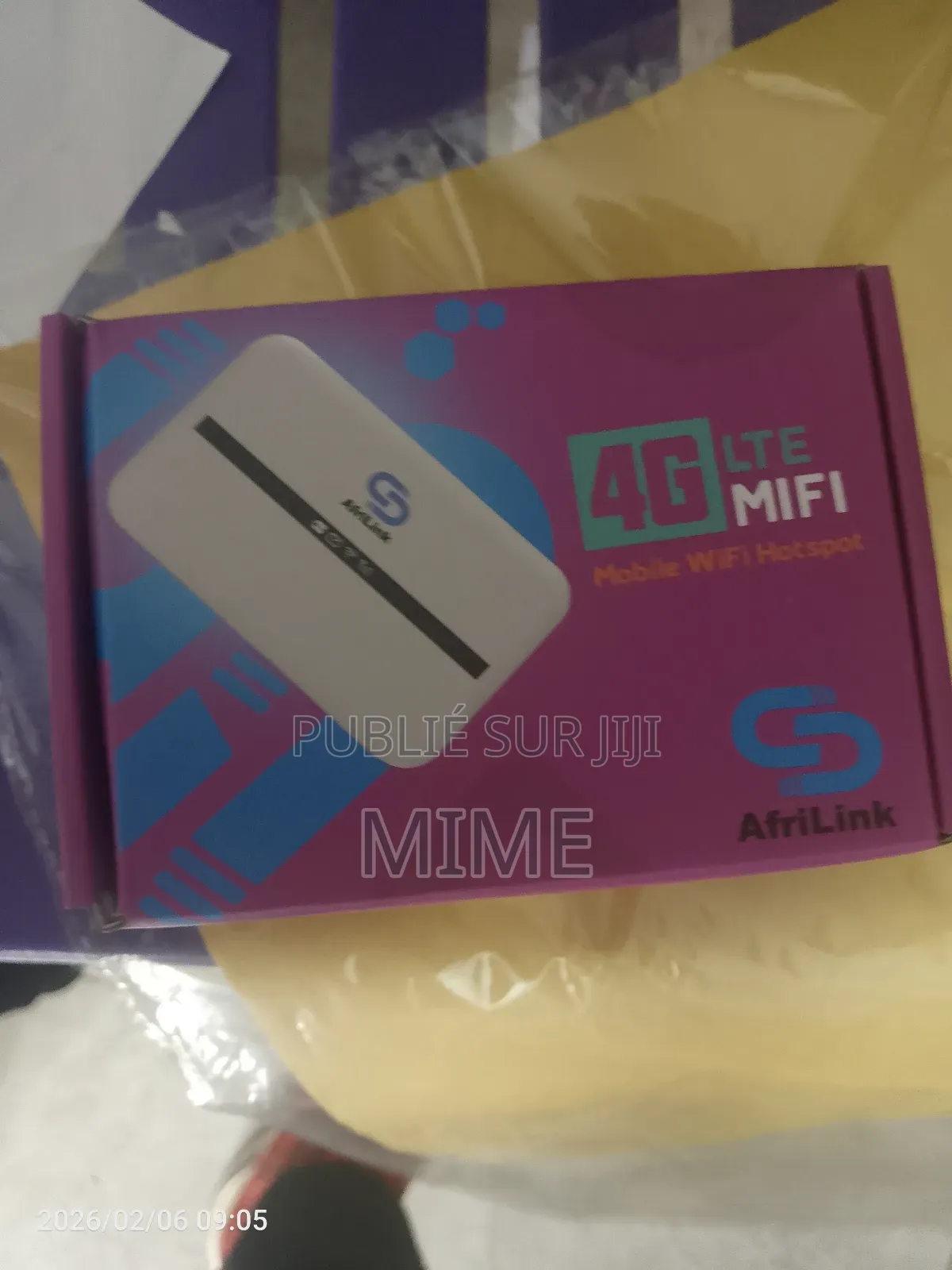 Pocket Wifi 4g Lte Afrilink –Universelle (Mtn, Orange, Moov) –150 Mbps