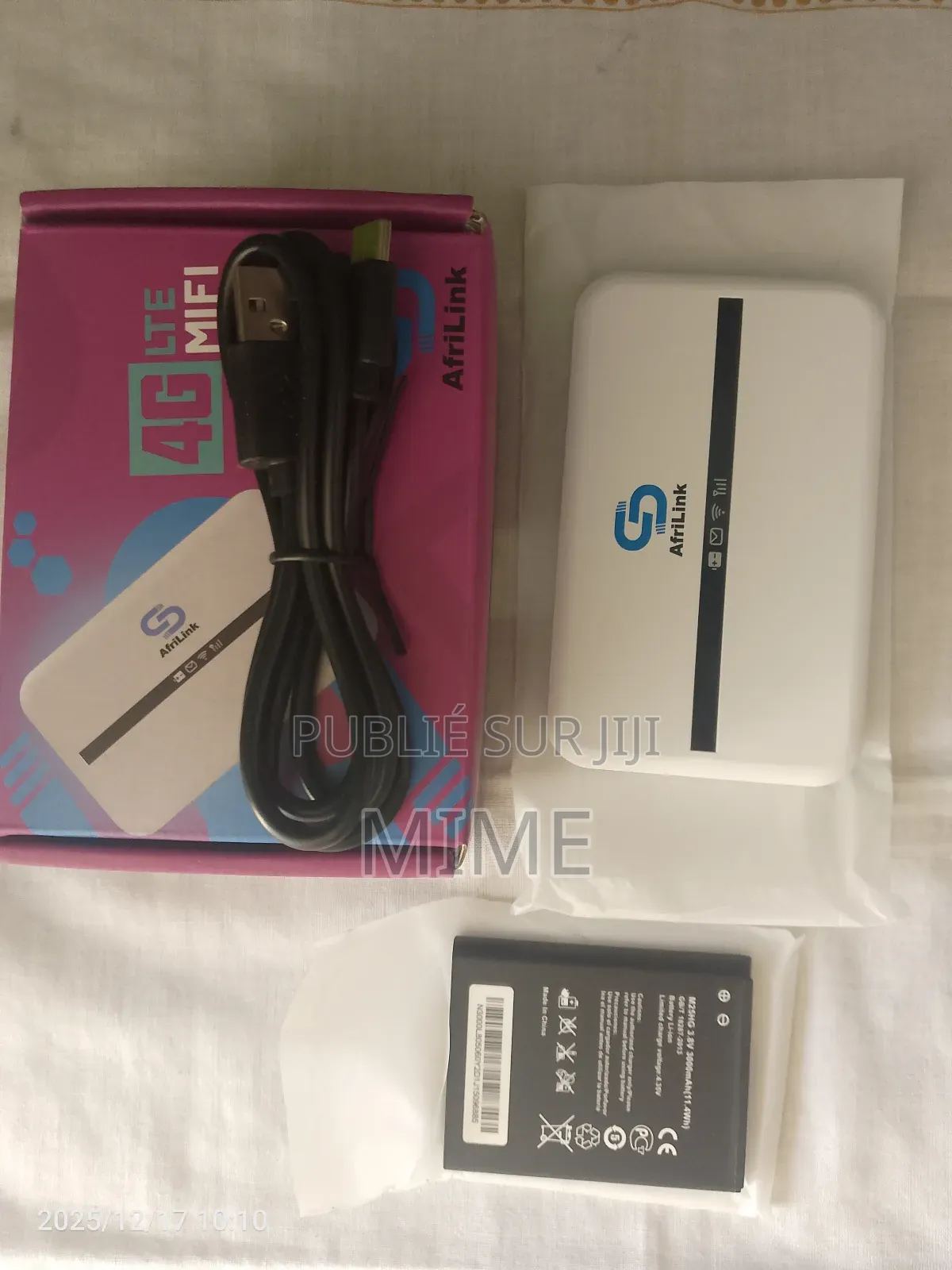 Pocket Wifi 4g Lte Afrilink –Universelle (Mtn, Orange, Moov) –150 Mbps