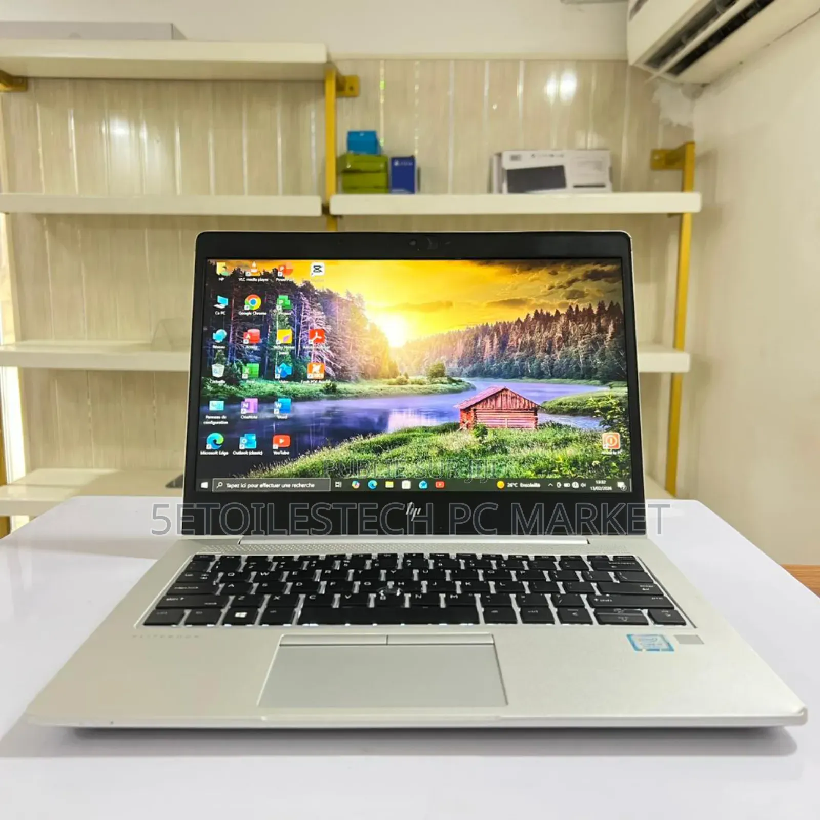 Ordinateur Portable HP EliteBook 830 G5 16GB Intel Core I5 SSD 256GB