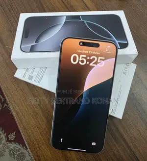 Nouveau Apple iPhone 16 Pro Max 256 GB Blanc