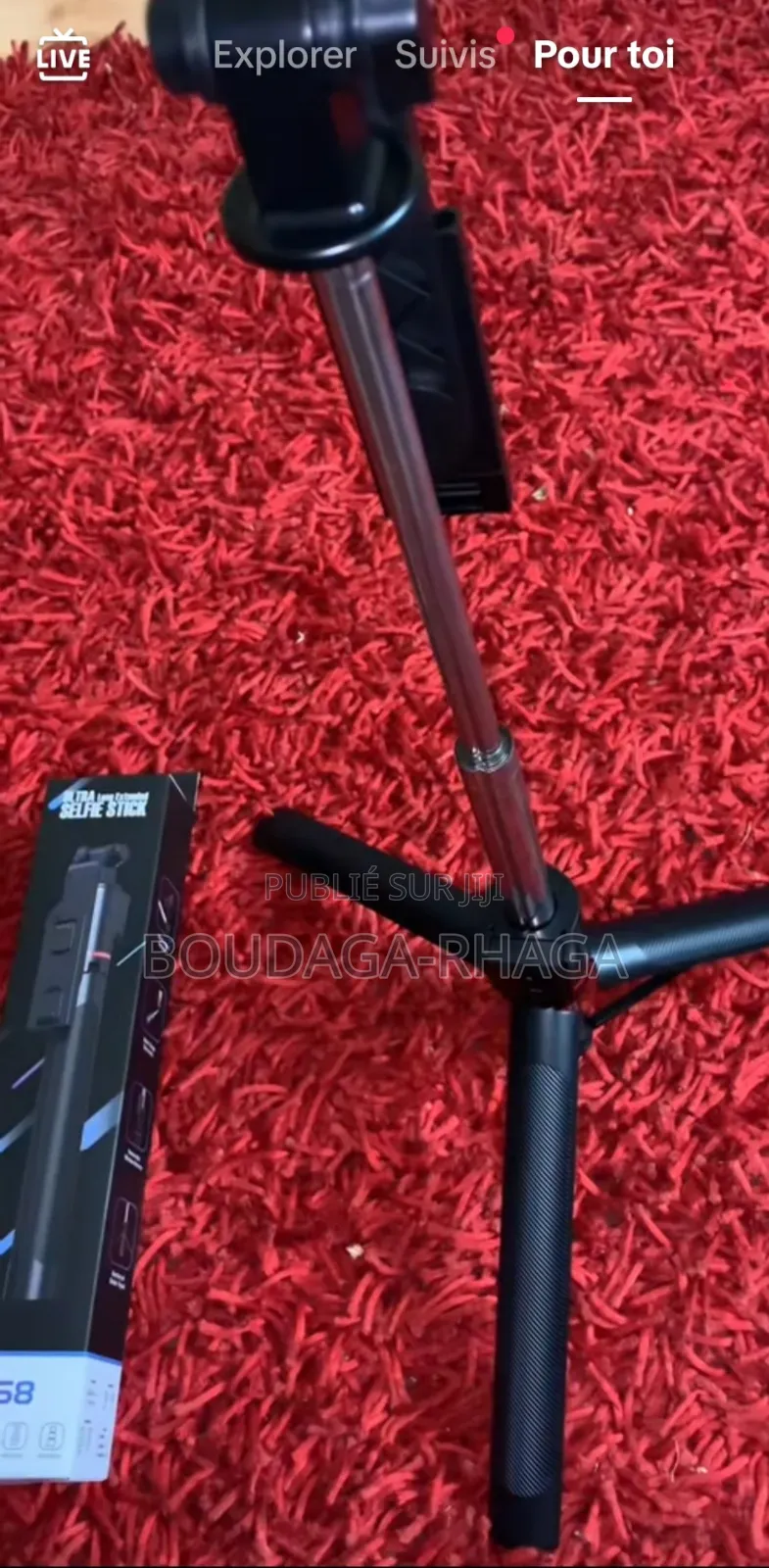 Bâton À Selfie Télescopique H58