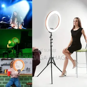 Lumière Anneau Led 18" Avec Télécommande