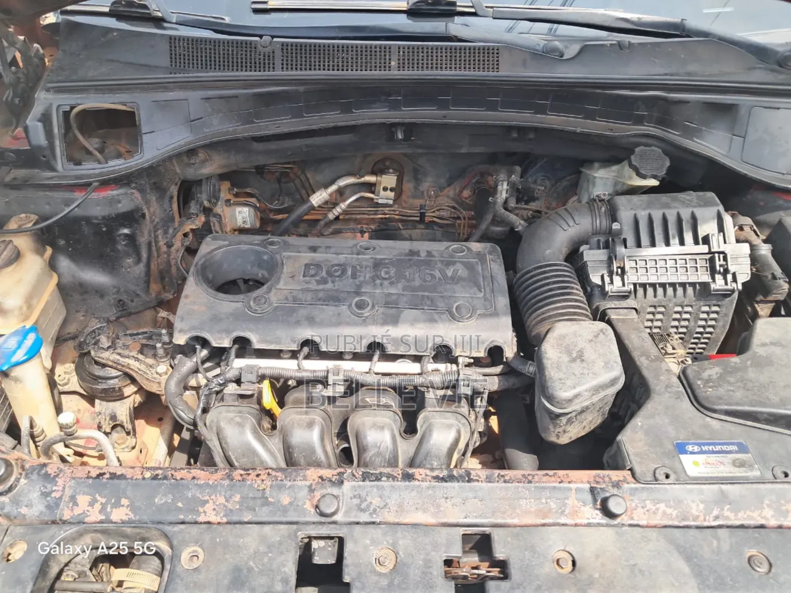 Hyundai Santa Fe 2015 Rouge