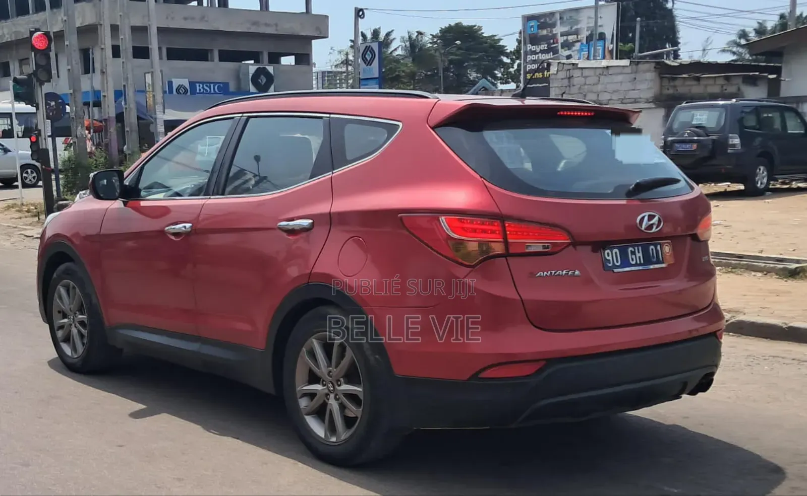 Hyundai Santa Fe 2015 Rouge