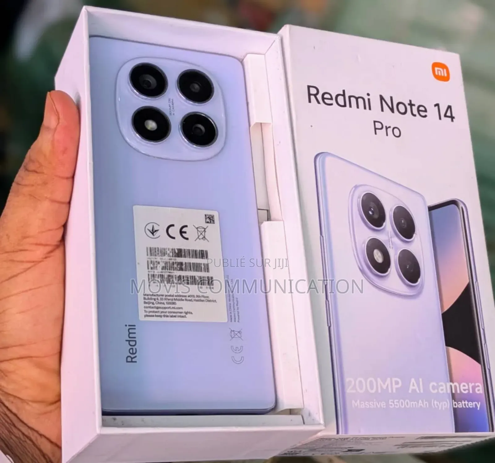 Nouveau Xiaomi Redmi Note 14 Pro 512 GB Bleu