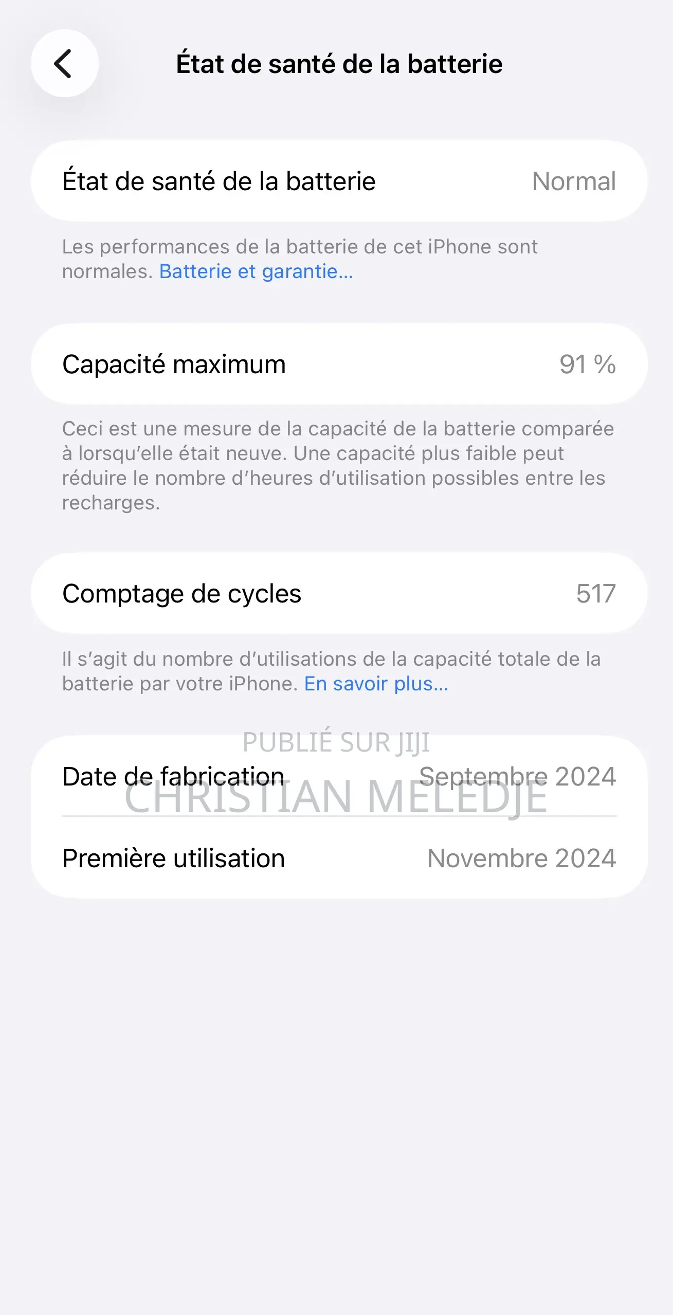 Nouveau Apple iPhone 16 Pro Max 256 GB Doré