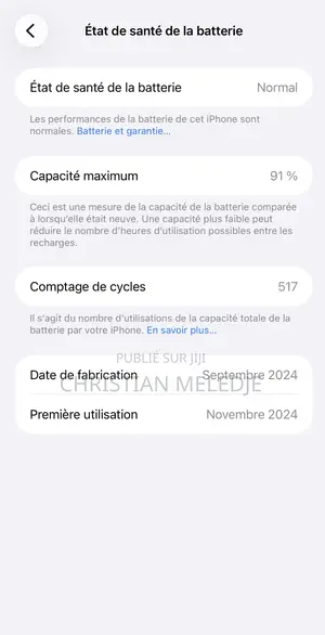 Nouveau Apple iPhone 16 Pro Max 256 GB Doré