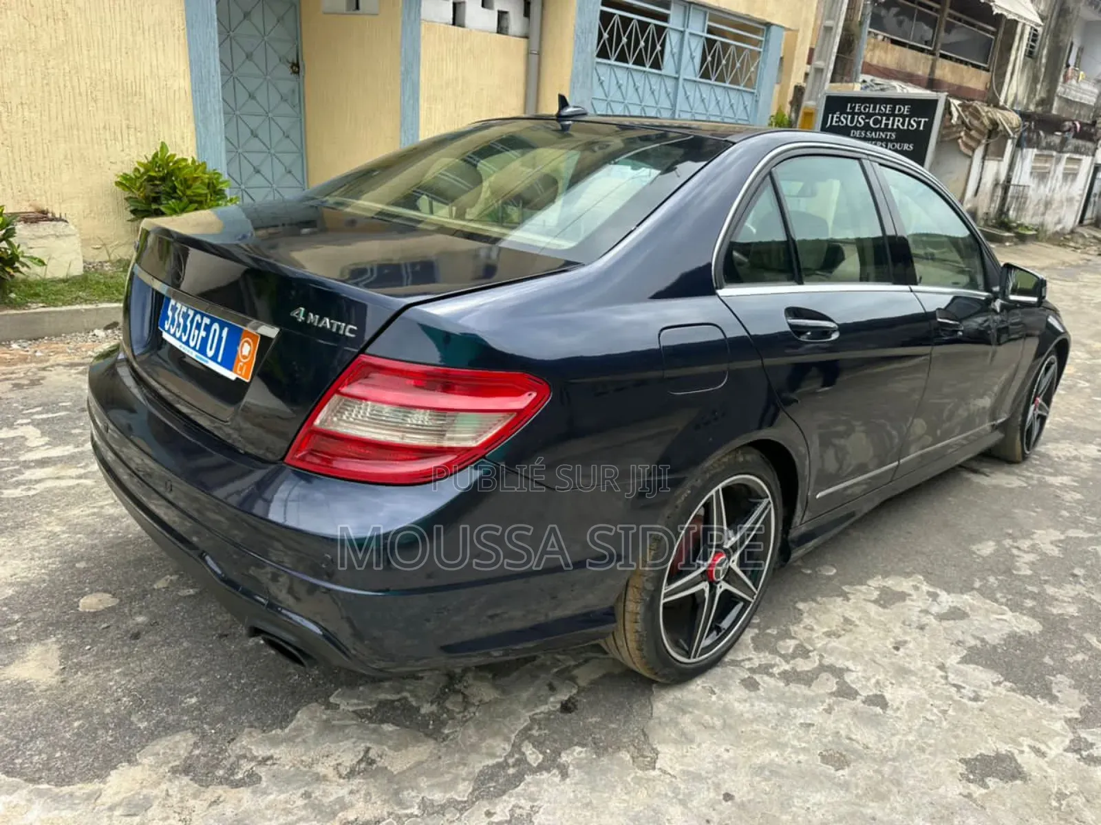 Mercedes-Benz C300 Luxury Sedan AWD (3.0L 6cyl 7A) 2008 Black