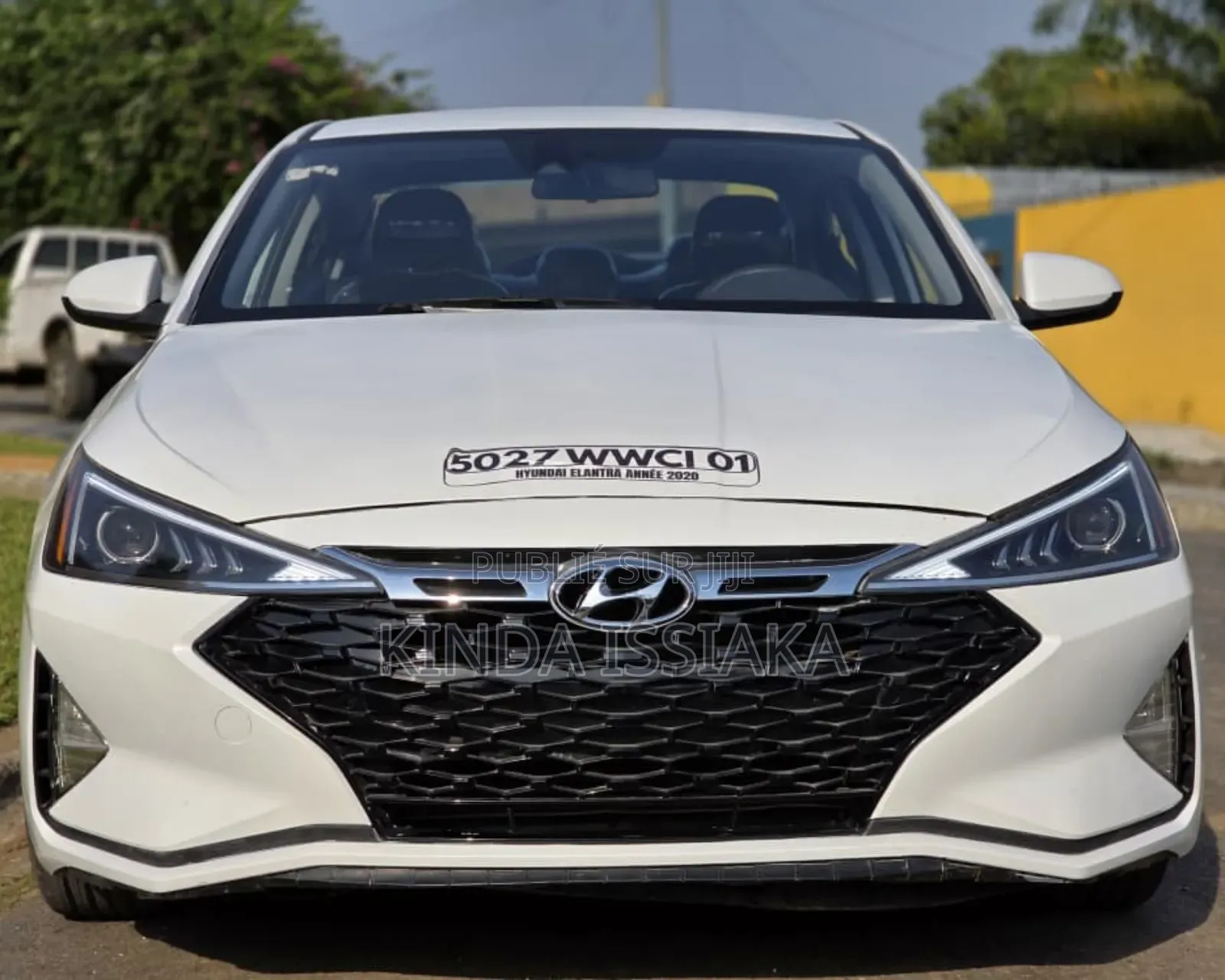 Hyundai Elantra 2020 Blanc cassé
