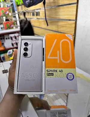 Tecno Spark 40 Pro+ 256 GB Argenté