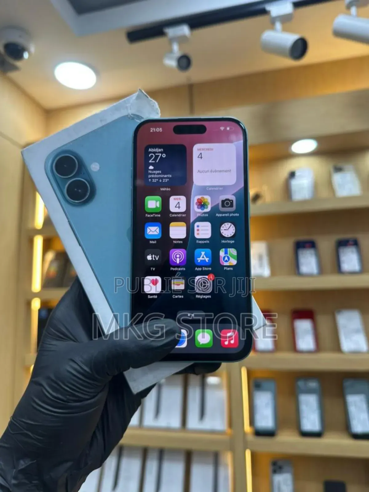 Apple iPhone 16 128 GB Vert