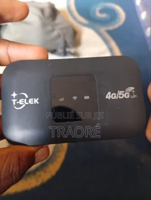 Routeur Mifi T-Elek 4g/5g Rechargeable (Toutes Sim)