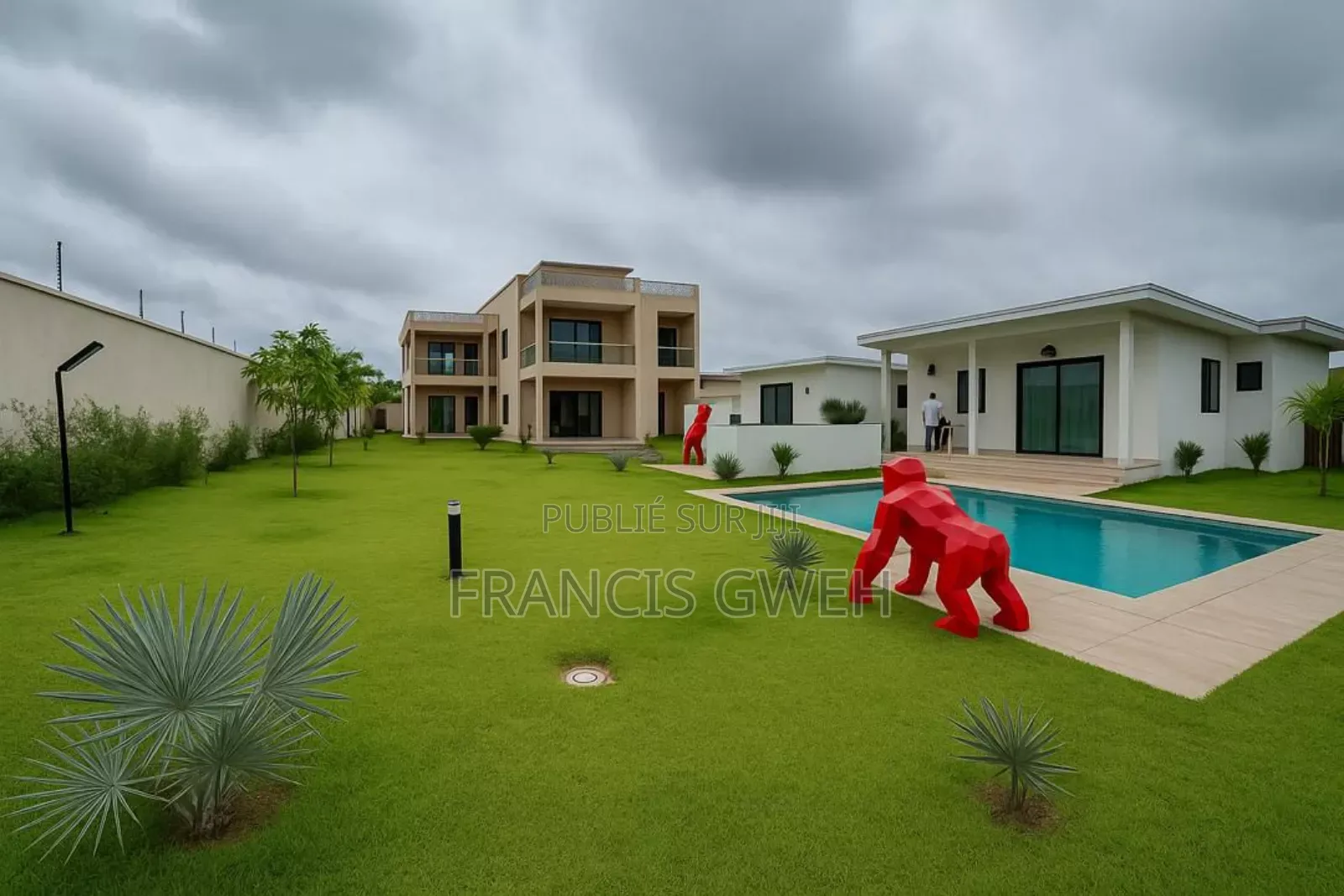 9chbre Duplex dans Francis Gweh, Cocody à Vendre