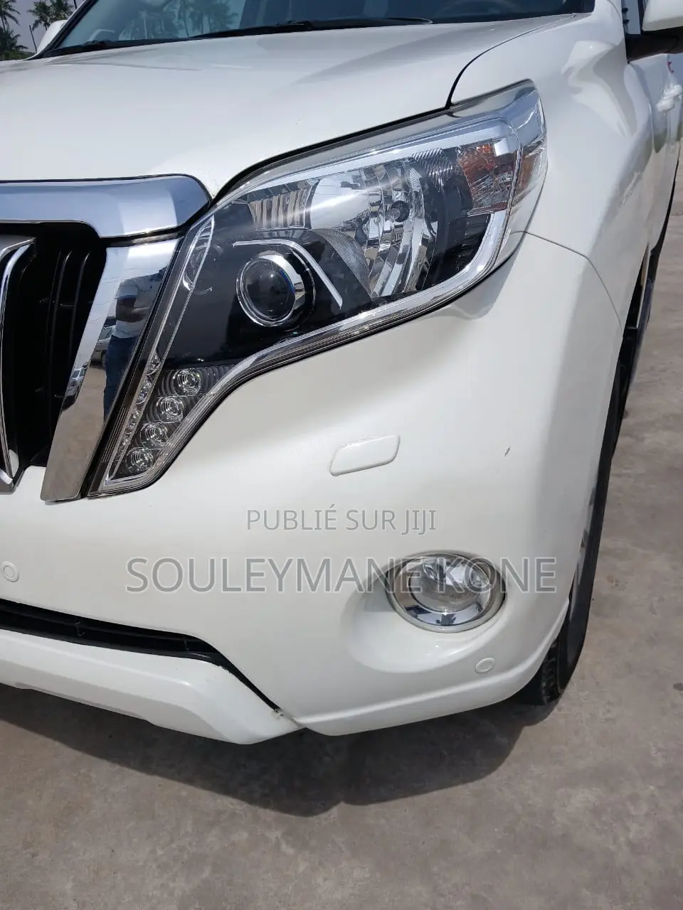 Toyota Land Cruiser Prado 2015 Blanc