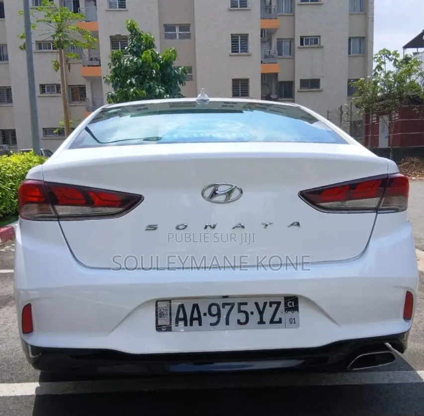Hyundai Sonata 2019 Blanc