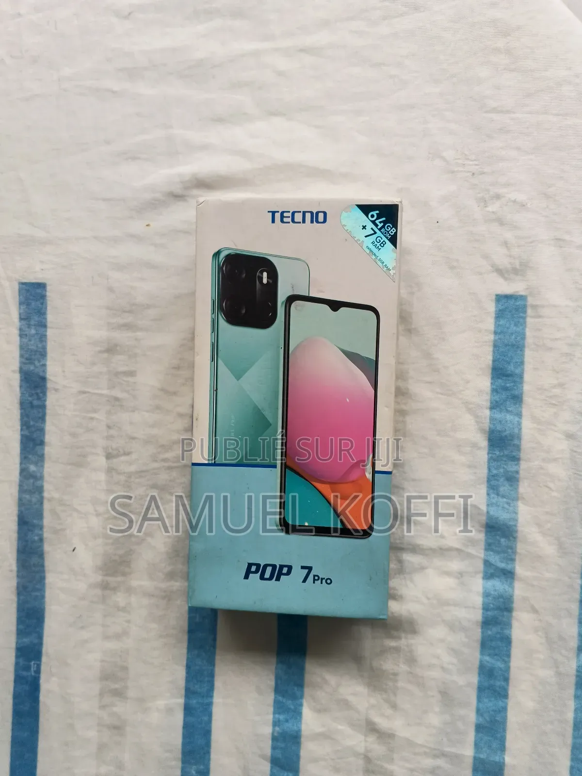 Tecno Pop 7 Pro 64 GB Bleu