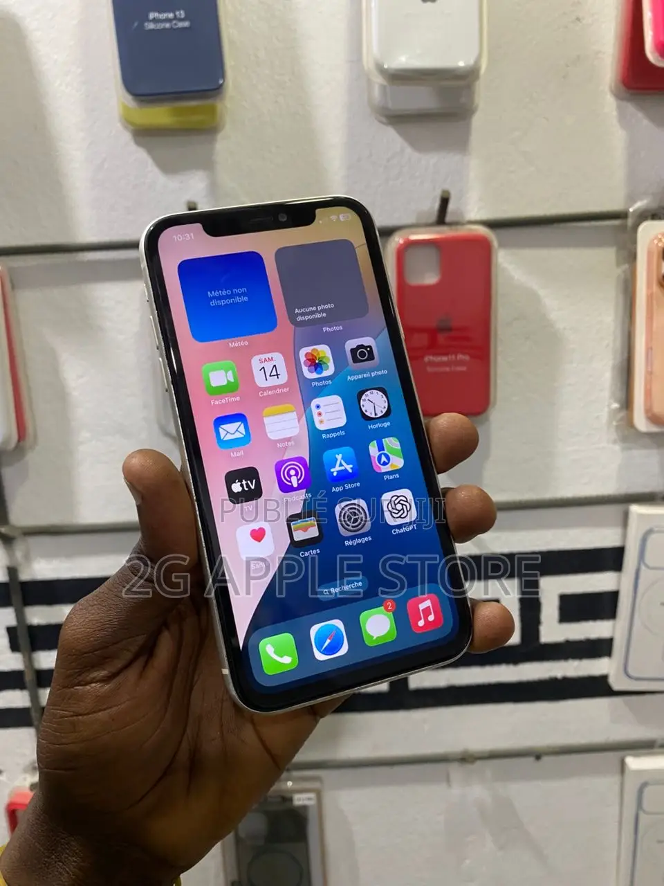Apple iPhone 11 64 GB Blanc