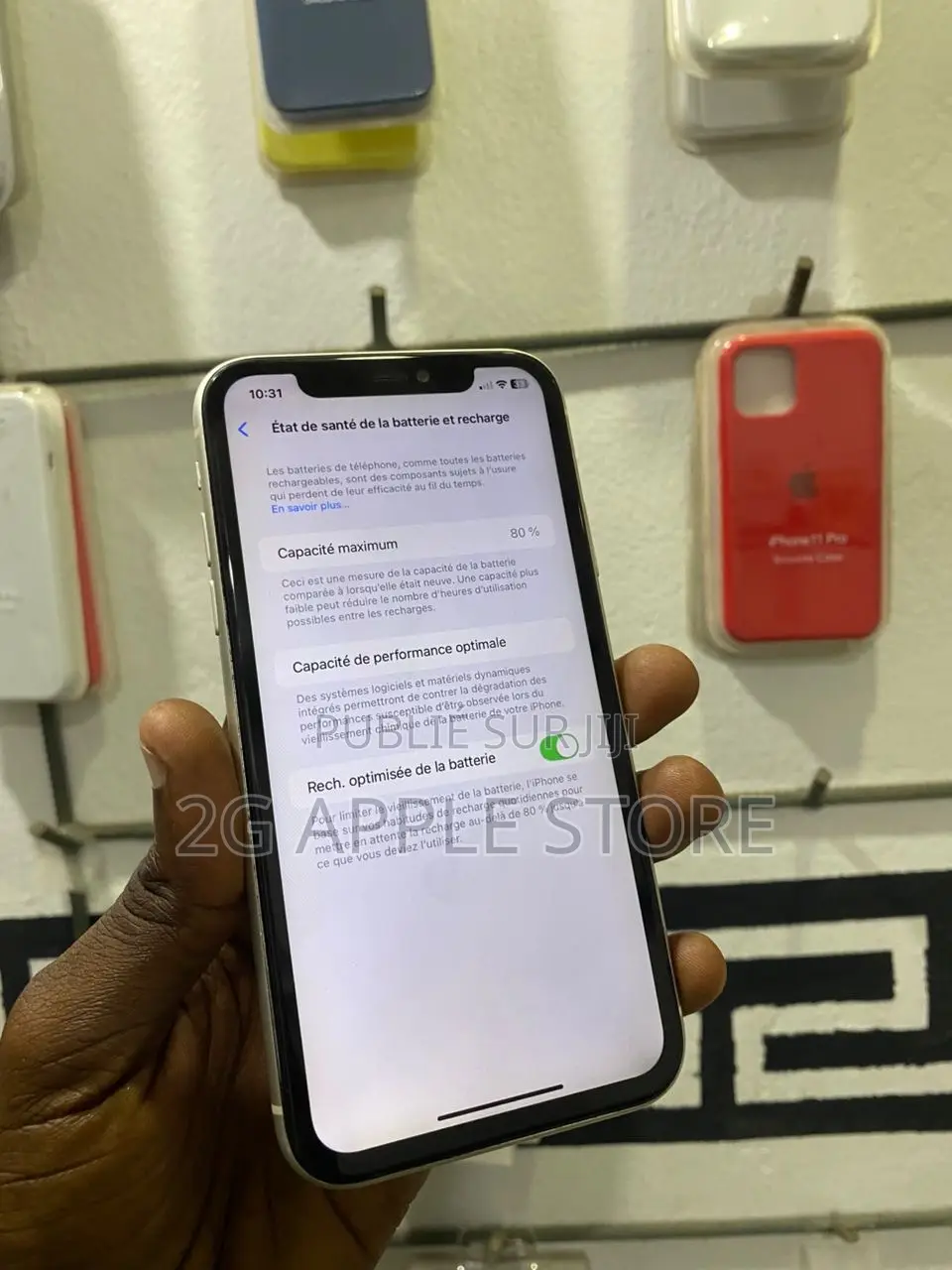 Apple iPhone 11 64 GB Blanc