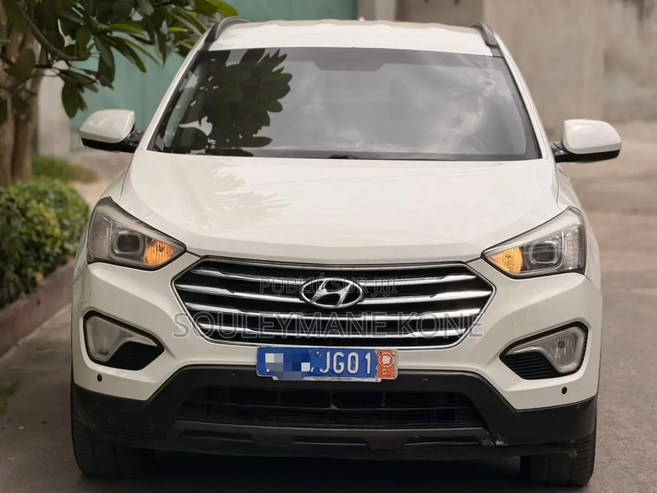 Hyundai Santa Fe 2013 Blanc
