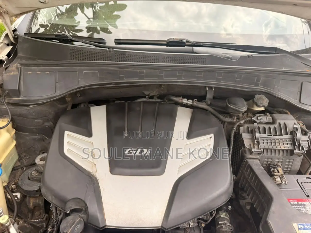 Hyundai Santa Fe 2013 Blanc