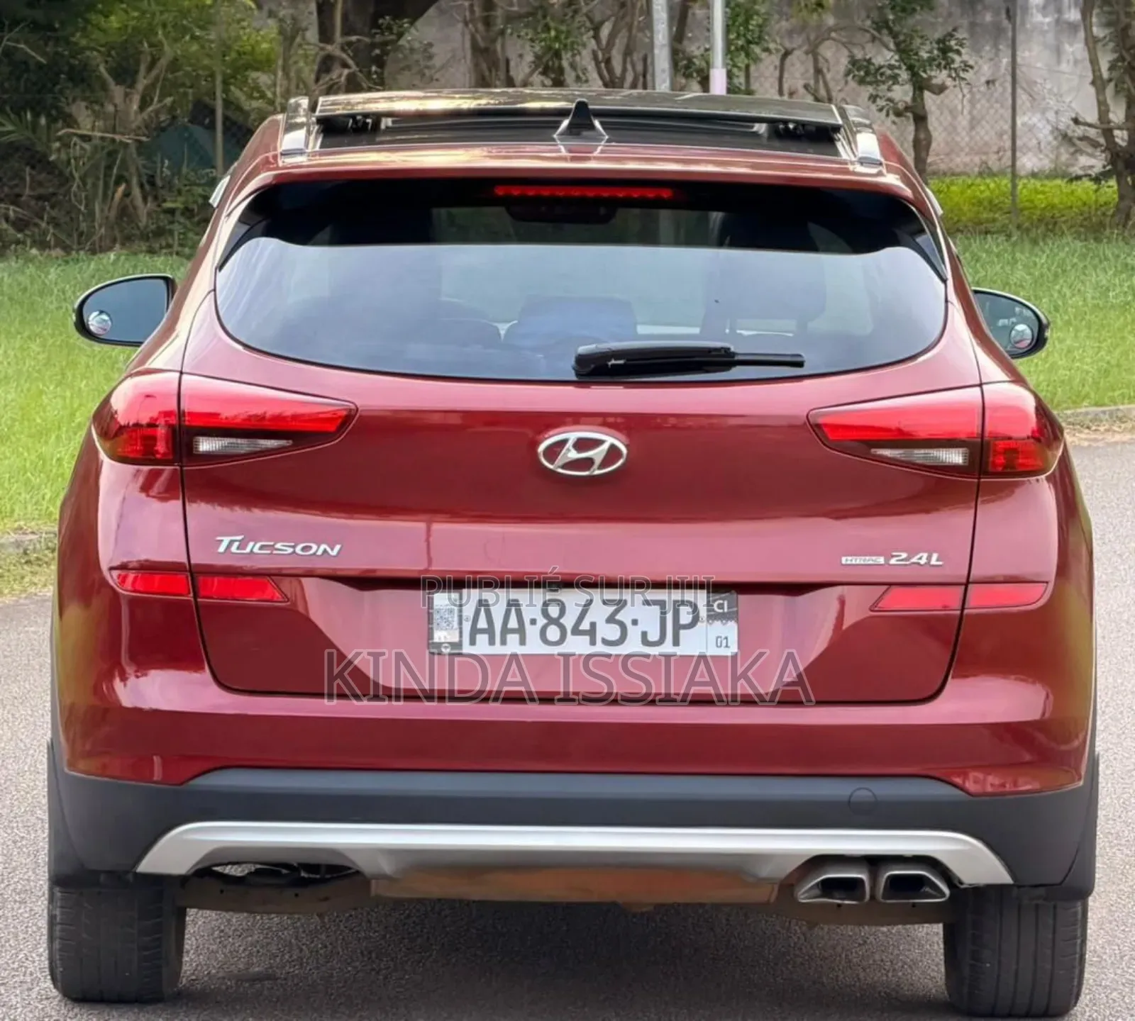 Hyundai Tucson Limited AWD 2020 Rouge