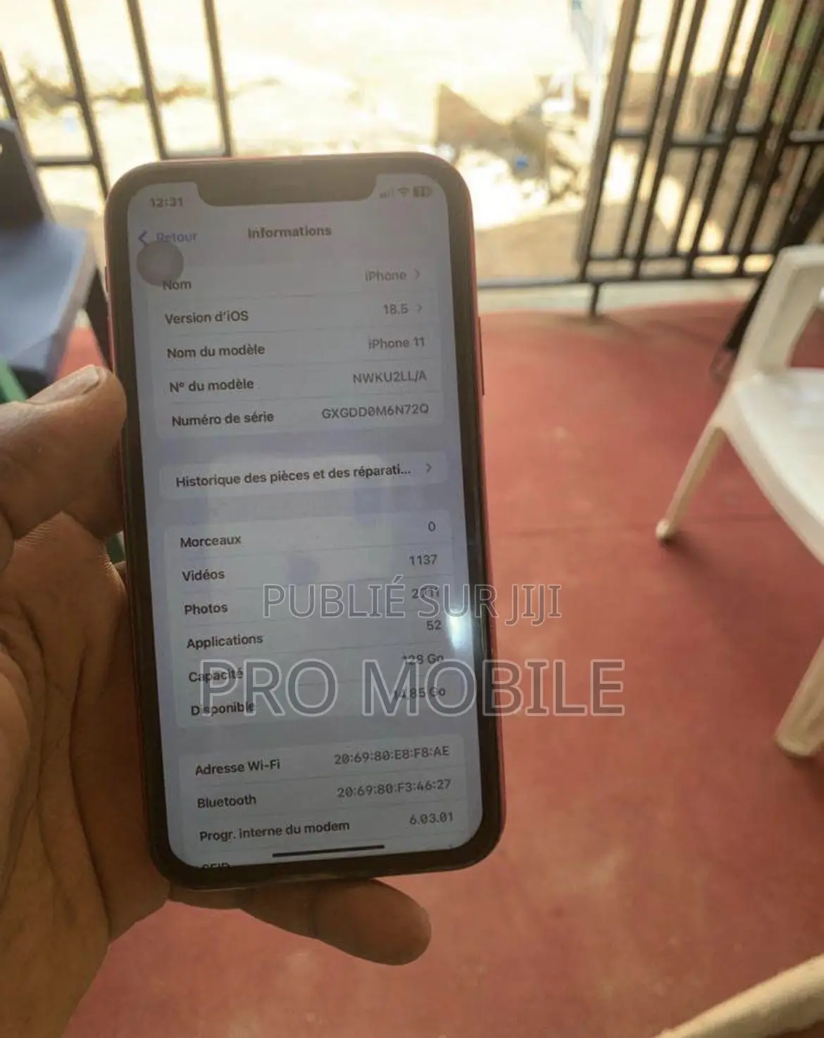 Apple iPhone 12 128 GB Rouge