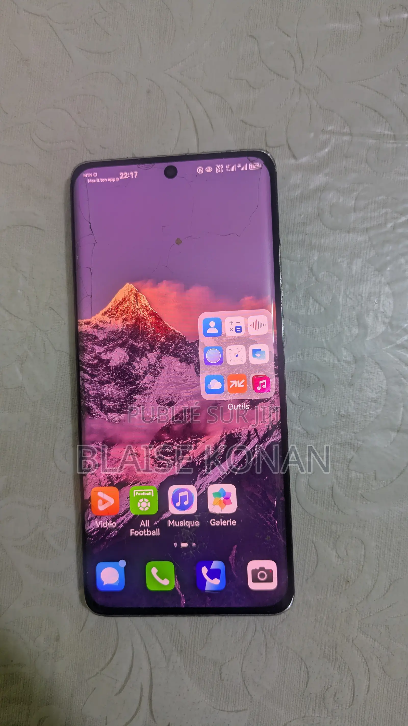 Huawei P50 Pro 256 GB Doré