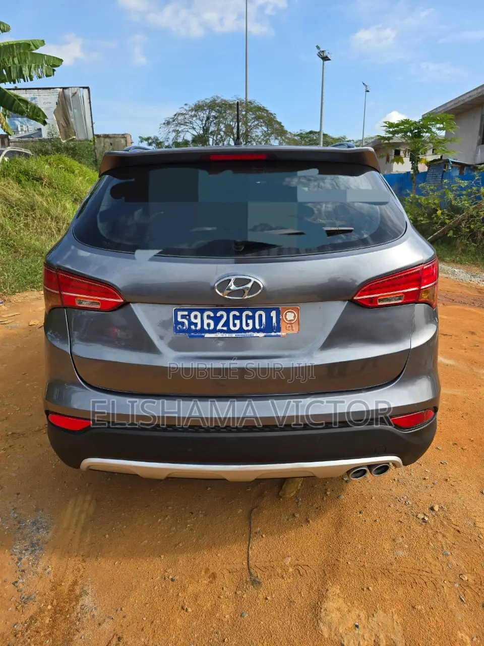 Hyundai Santa Fe 2018 Gris