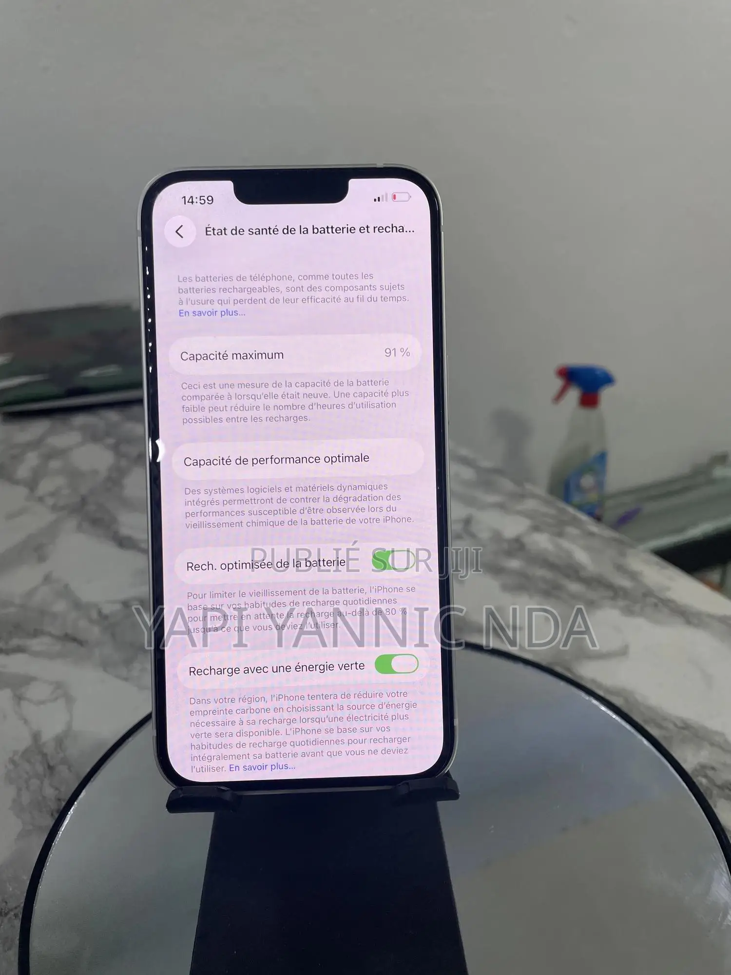 Nouveau Apple iPhone 13 128 GB Blanc